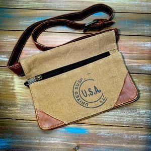 NEW Mona B Small Canvas Bag